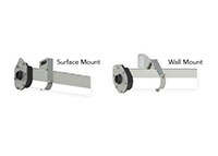 Mounting Options - Linear Wash Down Light Emitting Diode (LED) Luminaire Lights for Task Lighting in Food Processing