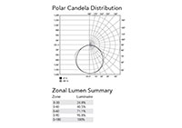 Polar Candela Distribution - Linear Wash Down Light Emitting Diode (LED) Luminaire Lights for Task Lighting in Food Processing