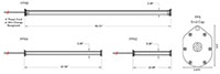 Linear Wash Down Light Emitting Diode (LED) Luminaire Lights for Task Lighting in Food Processing - 2